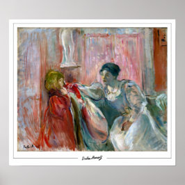 Poster artistique Berthe Morisot Zedign #341