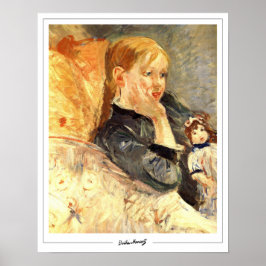 Poster artistique Berthe Morisot Zedign #363