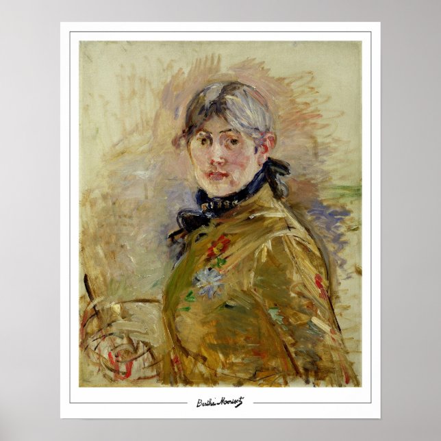 Poster artistique Berthe Morisot Zedign #364 (Devant)