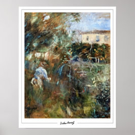 Poster artistique Berthe Morisot Zedign #383