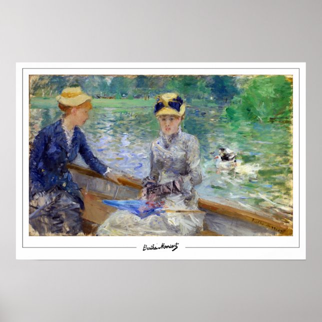 Poster artistique Berthe Morisot Zedign #388 (Devant)