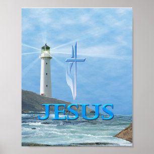Poster artistique de la maison Jesus Light