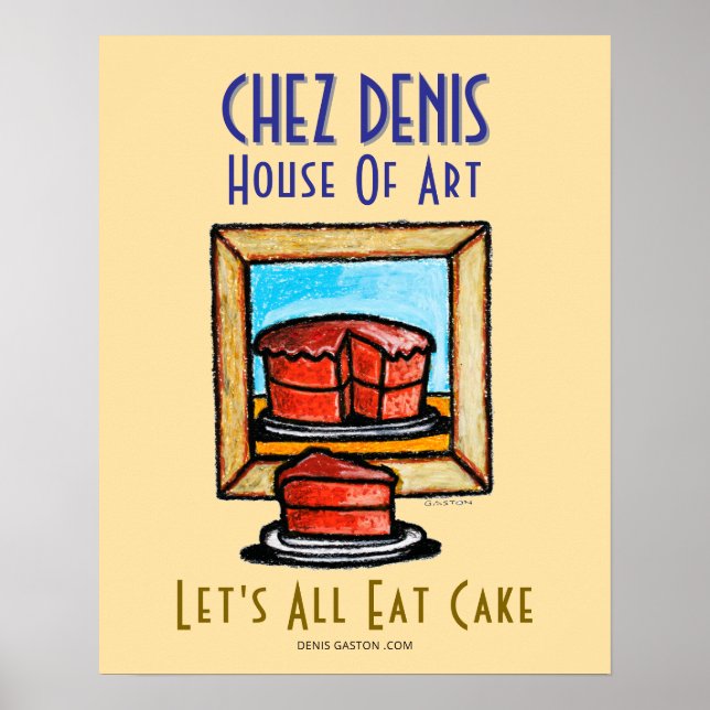 Poster artistique Denis Gaston (Devant)