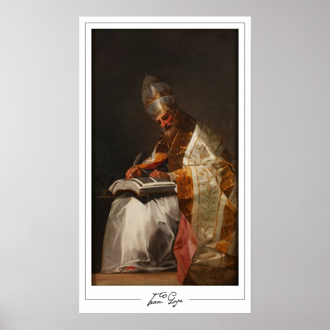 Poster artistique Francisco Goya Zedign #260 (Devant)