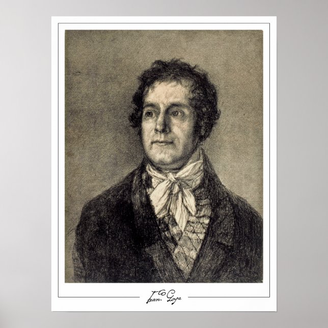 Poster artistique Francisco Goya Zedign #501 (Devant)