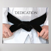 Arts martiaux Ceinture noire Dédication Motivation