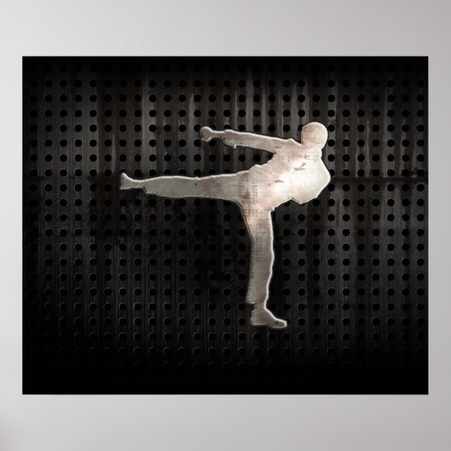 Poster Arts martiaux cool (Devant)