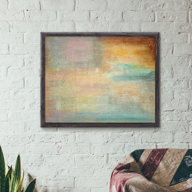 Poster Artsy moderne Automne Abstrait (Créateur téléchargé)