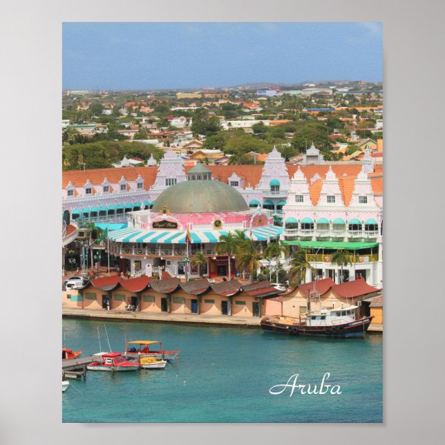 Poster Aruba, Photographie (Devant)