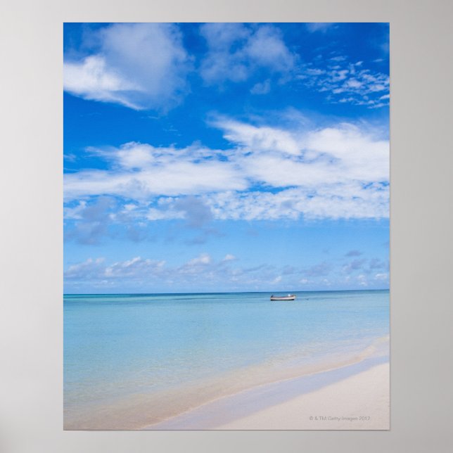 Poster Aruba, plage et mer (Devant)