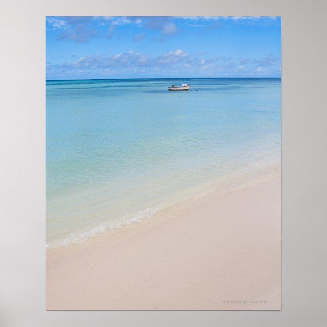 Poster Aruba, plage et mer 2 (Devant)