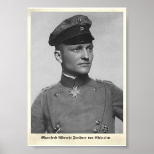 Poster As d'air : Mannfred von Richtofen - baron rouge