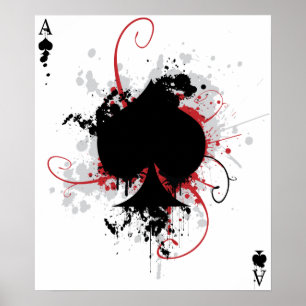 Poster As grunge