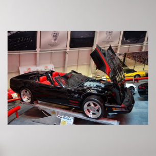 Poster ASC C4 Corvette ZR1 concept de roadster