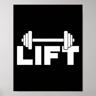 Poster Ascenseur Remontant Gymnase de levage 2