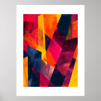 Poster Ascension cramoisie