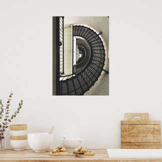 Poster Ascension en spirale - Phare de St. Augustine
