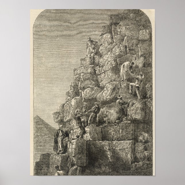 Poster Ascent de la Grande Pyramide (Devant)