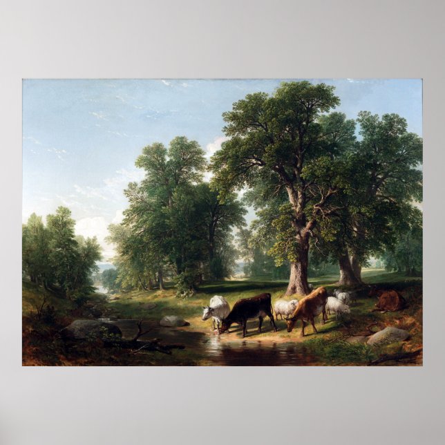 Poster Asher Brown Durée et été après-midi (Devant)
