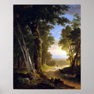 Poster Asher Durand Les Hêtres
