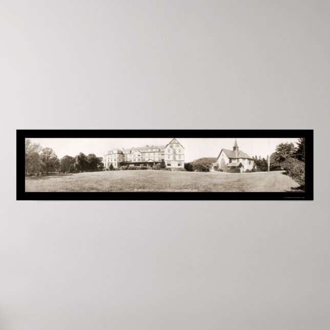 Poster Asheville College Photo 1910 (Devant)