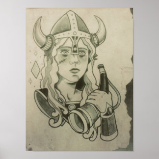 Poster Ashley Thomas : "Valkyrie"