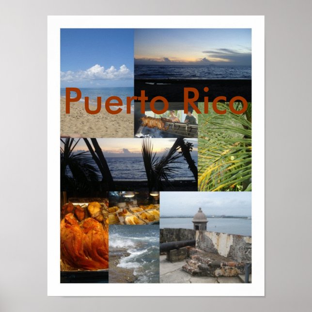Poster Asi es mi tierra 2, Porto Rico (Devant)