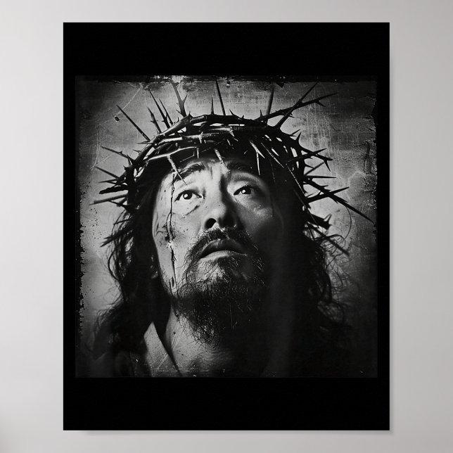 Poster Asian Jesus, Christianity, Church, Asia, Jesus _1  (Devant)