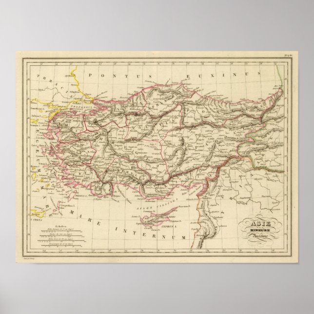 Poster Asie ancienne mineure (Devant)