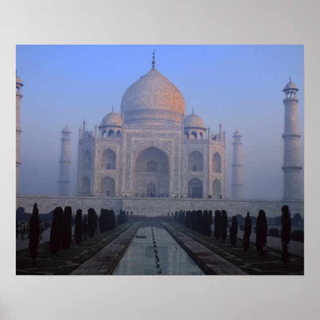 Poster Asie ; Inde ; Agra. Taj Mahal. (Devant)