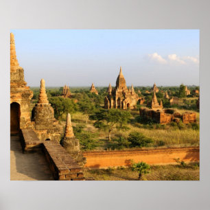 Poster Asie, Myanmar (Birmanie), Bagan (Pagan). Divers