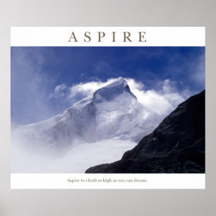 Poster Aspire - Mt Aspirant