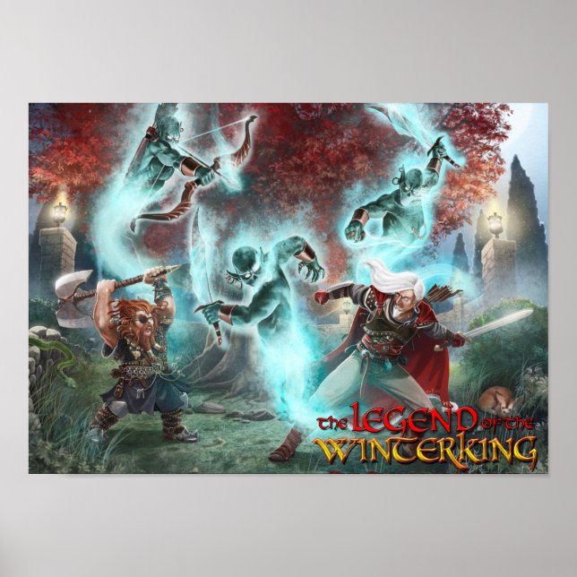 Poster Assassins dans le donjon (Devant)