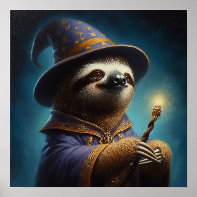 Poster Assistant Sloth (Devant)