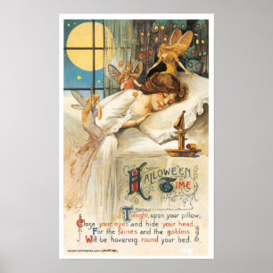 Poster Assoupissement de Halloween
