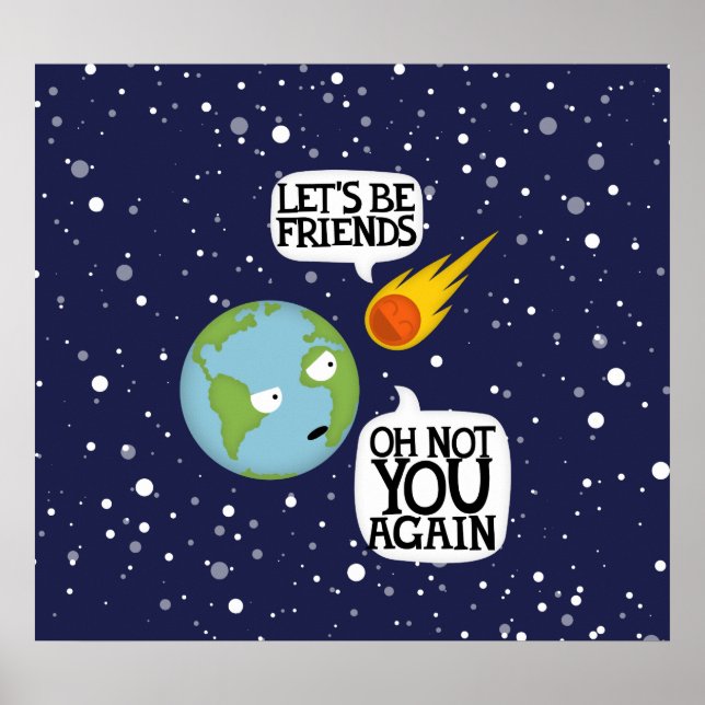 Poster Astéroïde de nouveau (affiche moyenne) (Devant)