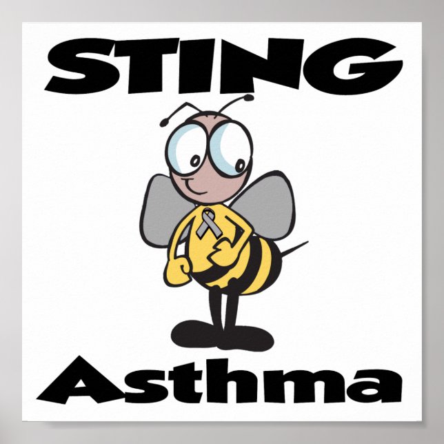 Poster Asthme STING (Devant)