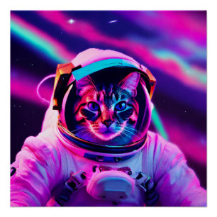 Poster astronaute
