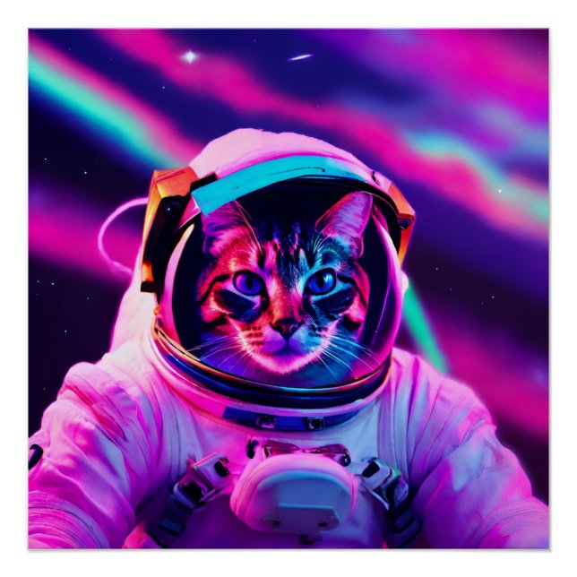 Poster astronaute (Devant)
