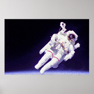 Poster Astronaute des États-Unis