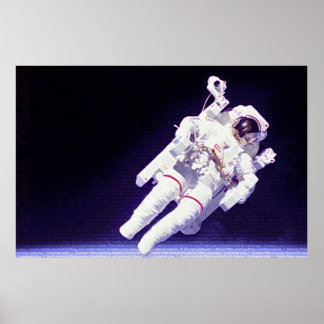 Poster Astronaute des États-Unis