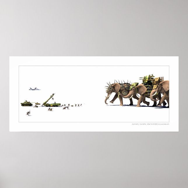 Poster Asymétrie (Devant)