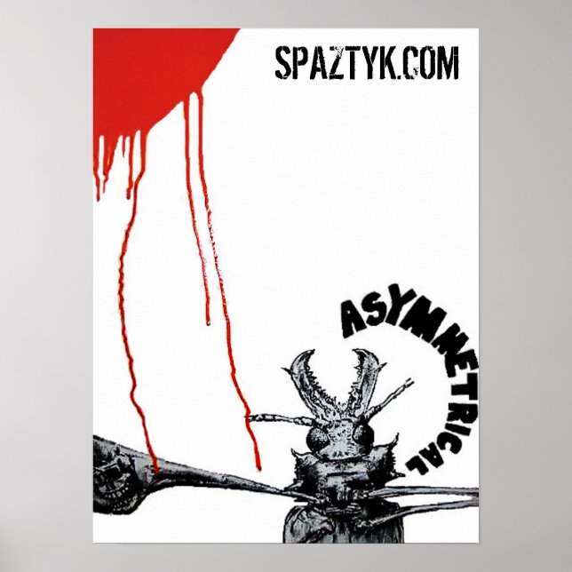 Poster asymétrique (Devant)