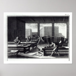 Poster Atelier de menuisier