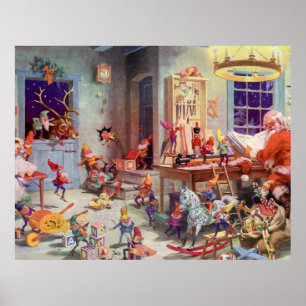Poster Atelier de Santas