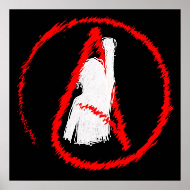 Poster Athéiste militant (Devant)