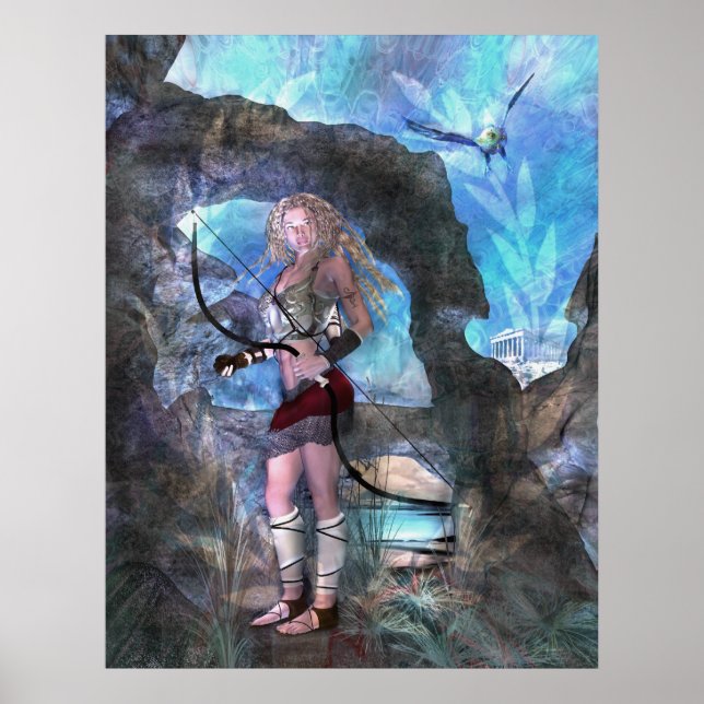 Poster Athéna (Devant)