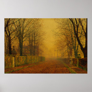 Poster Atkinson Grimshaw Evening glow CC0870 Standard
