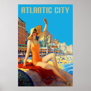 Poster Atlantic City