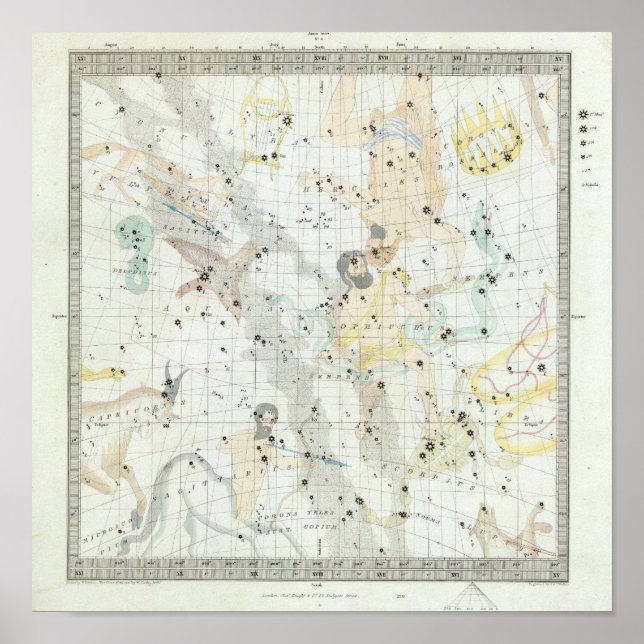 Poster Atlas céleste 4 (Devant)